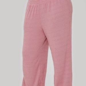 YITTY Pink Wide-Leg Lounge Leggings